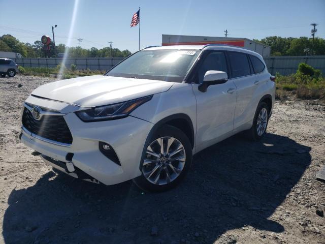 Lot #2522088826 2021 TOYOTA HIGHLANDER salvage car