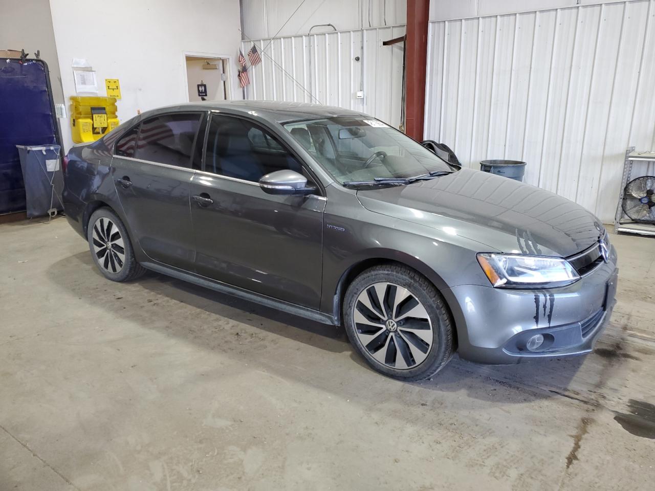 Lot #2471139042 2013 VOLKSWAGEN JETTA HYBR