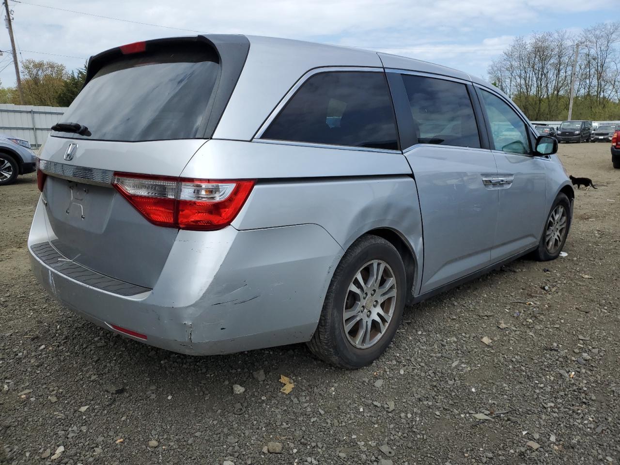 5FNRL5H65CB045283 2012 Honda Odyssey Exl