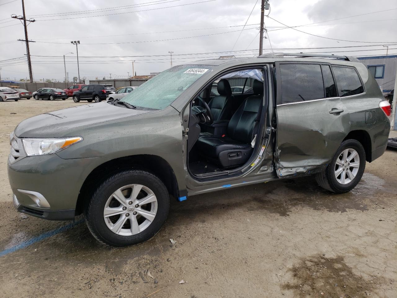 2012 Toyota Highlander Base vin: 5TDZK3EHXCS089319