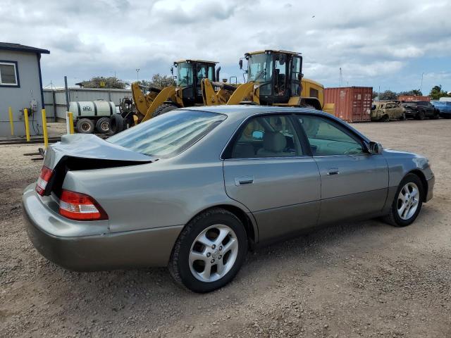 LEXUS ES 300 2001 gray sedan 4d gas JT8BF28GX10315702 photo #4