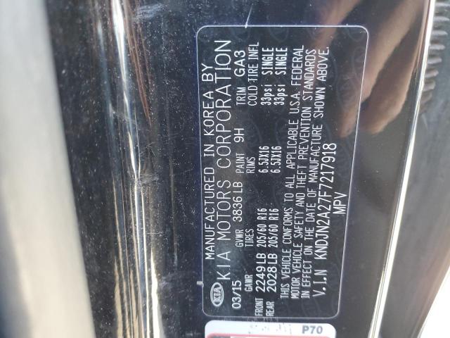 2015 KIA SOUL - KNDJN2A27F7217918