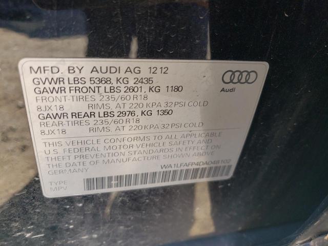 VIN WA1LFAFP4DA048102 2013 Audi Q5, Premium Plus no.13