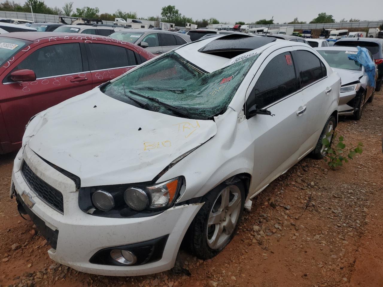 1G1JE5SB8F4180307 2015 Chevrolet Sonic Ltz