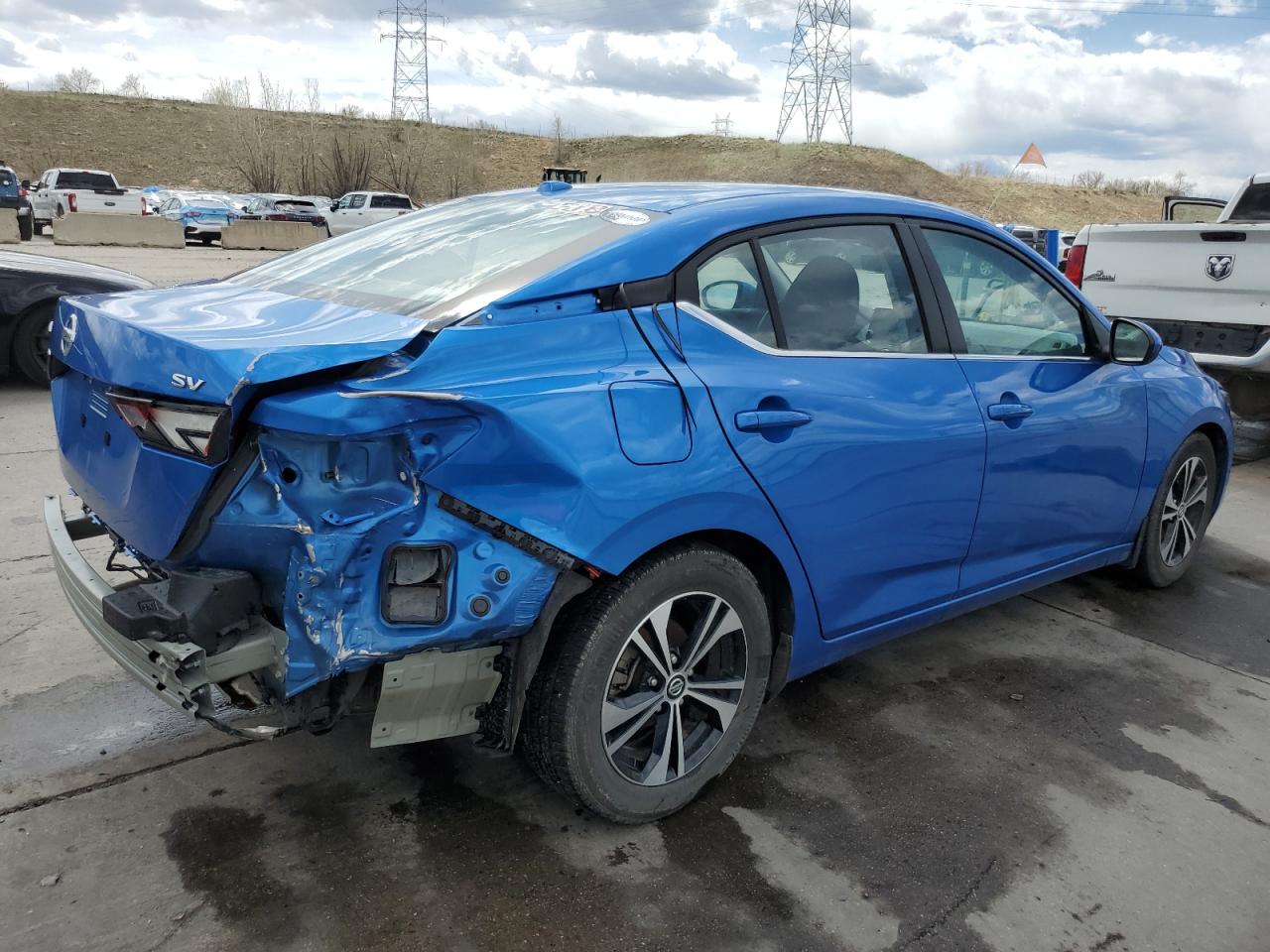 2021 Nissan Sentra Sv vin: 3N1AB8CVXMY308778