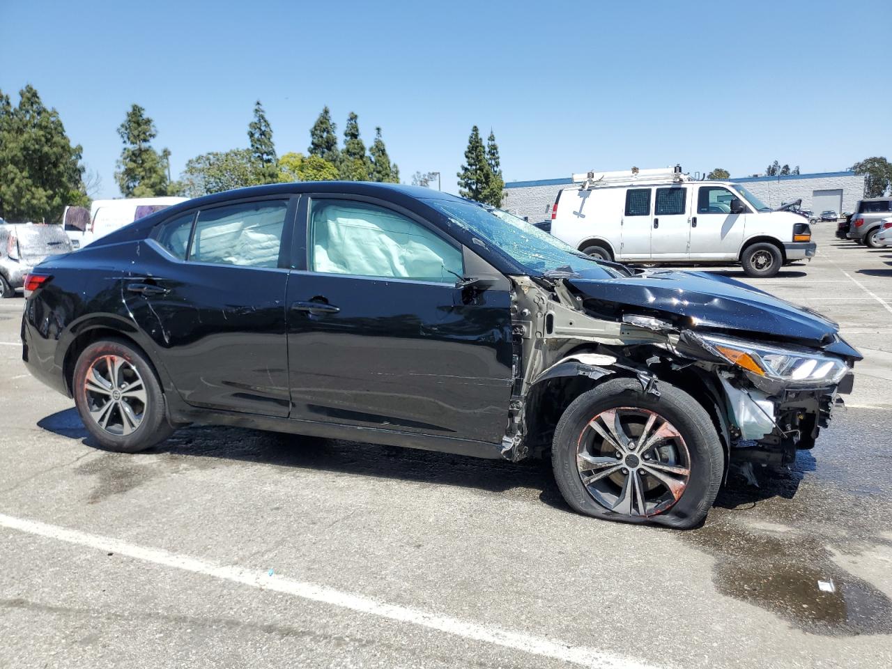 3N1AB8CV7NY314376 2022 Nissan Sentra Sv