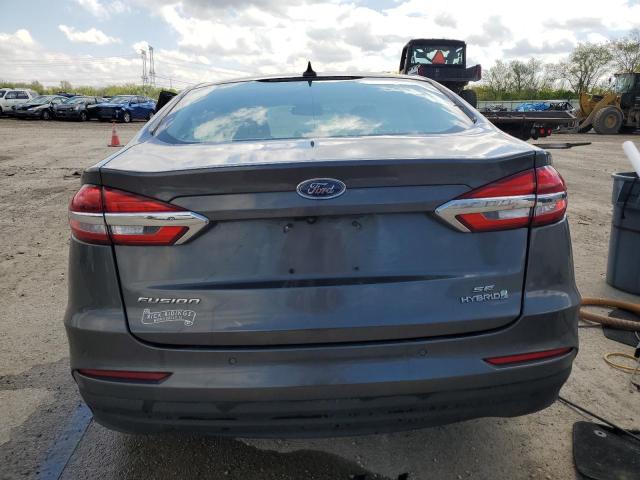 2019 Ford Fusion Se VIN: 3FA6P0LU3KR189126 Lot: 52353684