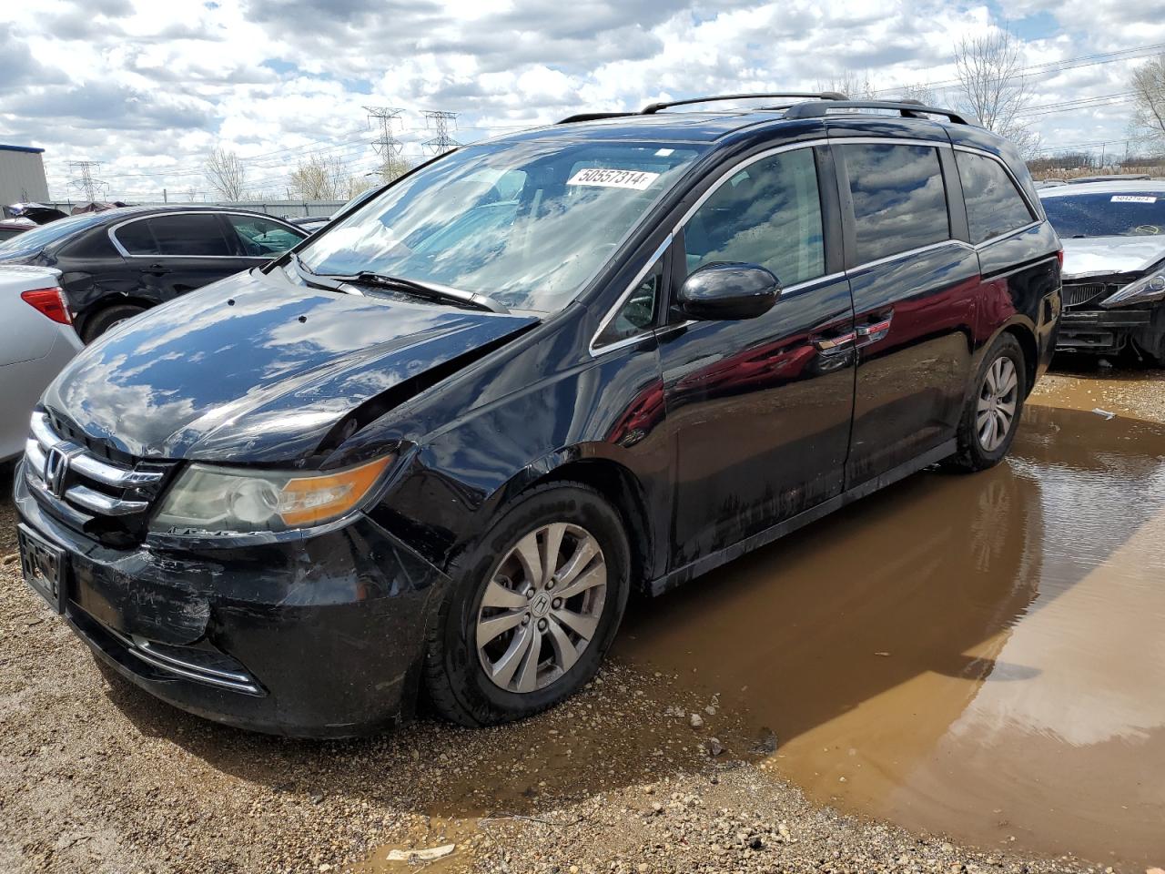 5FNRL5H66EB129096 2014 Honda Odyssey Exl