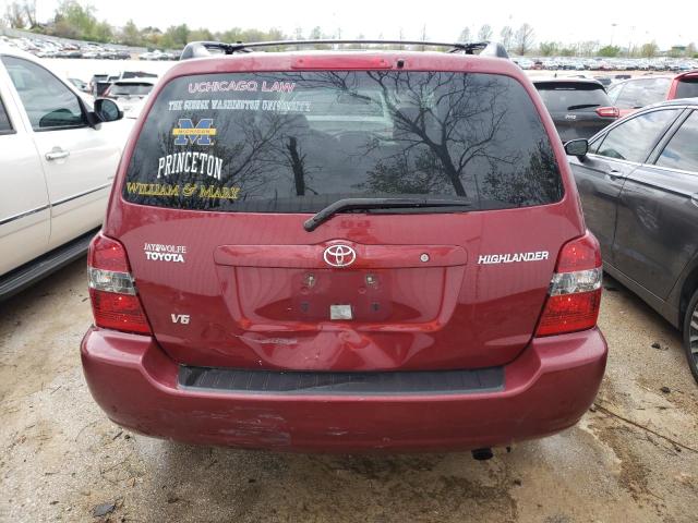 2005 Toyota Highlander Limited VIN: JTEGP21AX50070346 Lot: 49092924