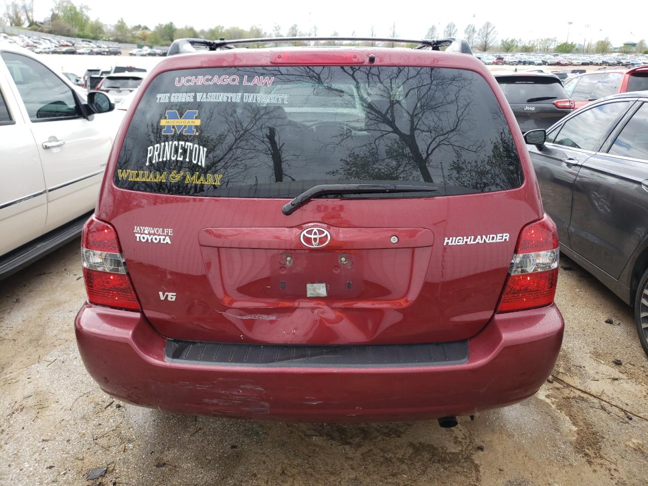 JTEGP21AX50070346 2005 Toyota Highlander Limited