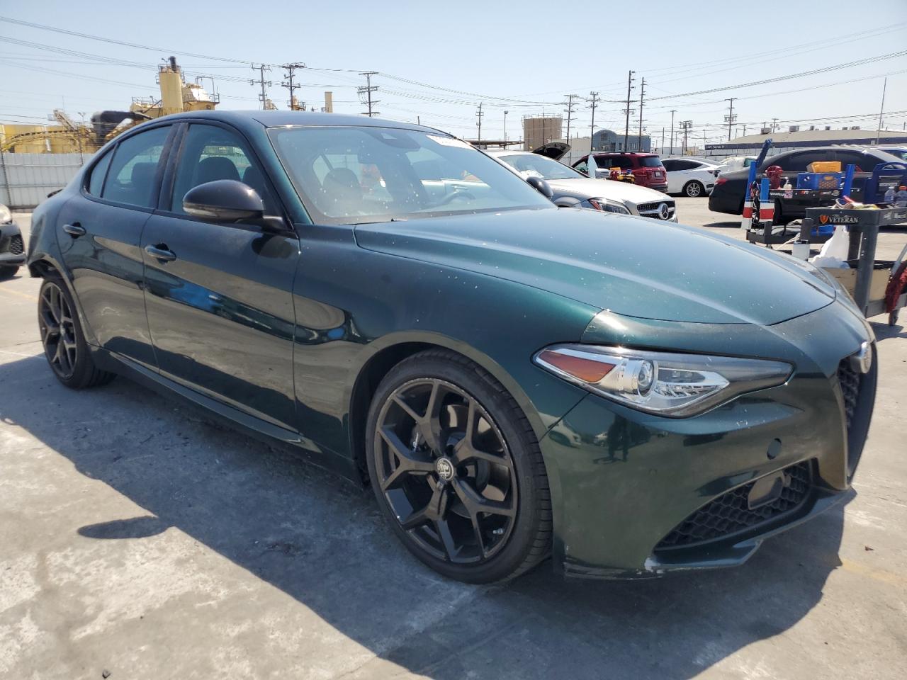 2021 Alfa Romeo Giulia Ti vin: ZARFAMBN2M7645727