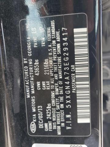 2014 Kia Optima Ex VIN: 5XXGN4A73EG293417 Lot: 50607904