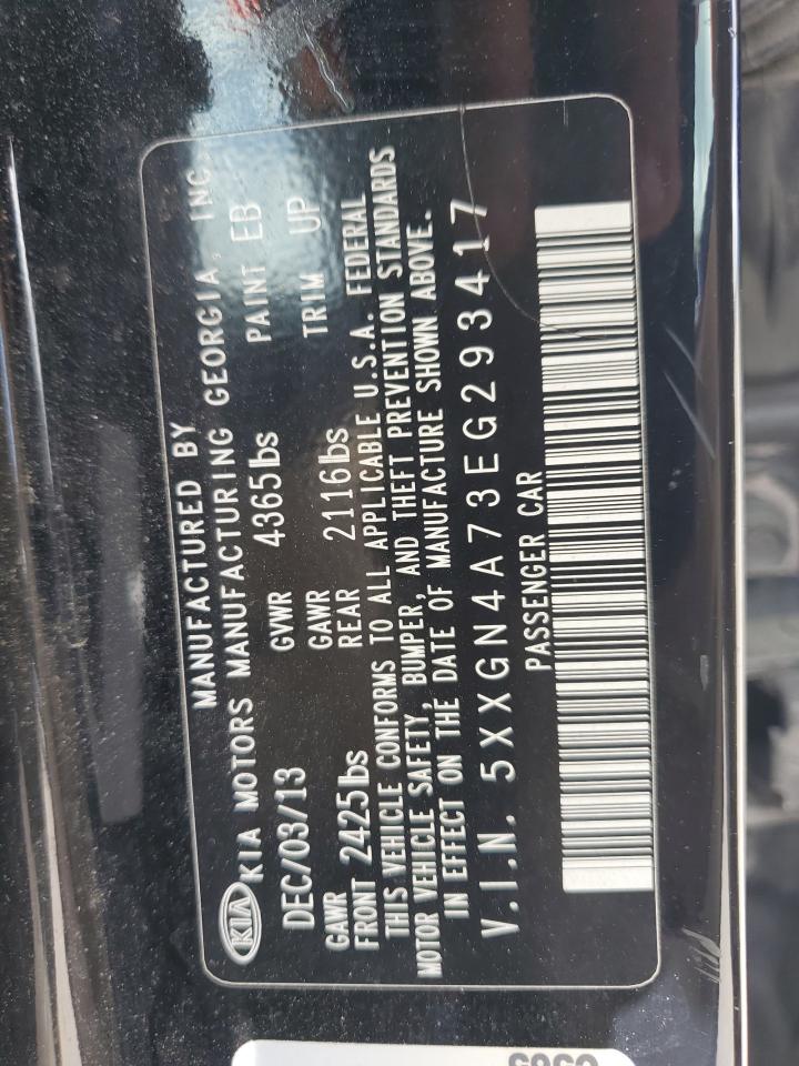 5XXGN4A73EG293417 2014 Kia Optima Ex