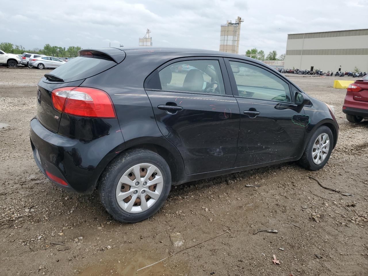 2012 Kia Rio Lx vin: KNADM5A38C6094459