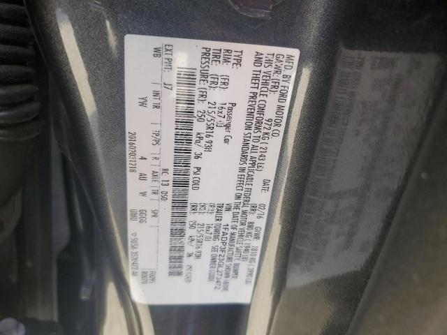 2016 Ford Focus Se VIN: 1FADP3F23GL273472 Lot: 50106364