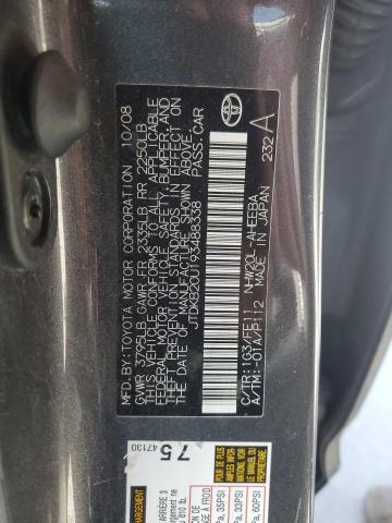 2009 Toyota Prius VIN: JTDKB20U193488338 Lot: 51227214