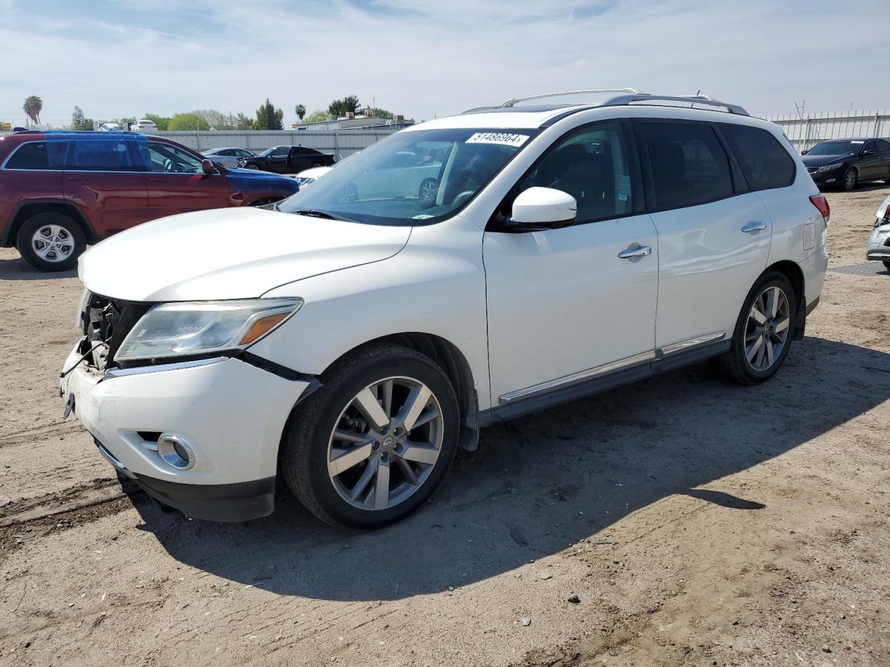 2015 Nissan Pathfinder S vin: 5N1AR2MM0FC646080