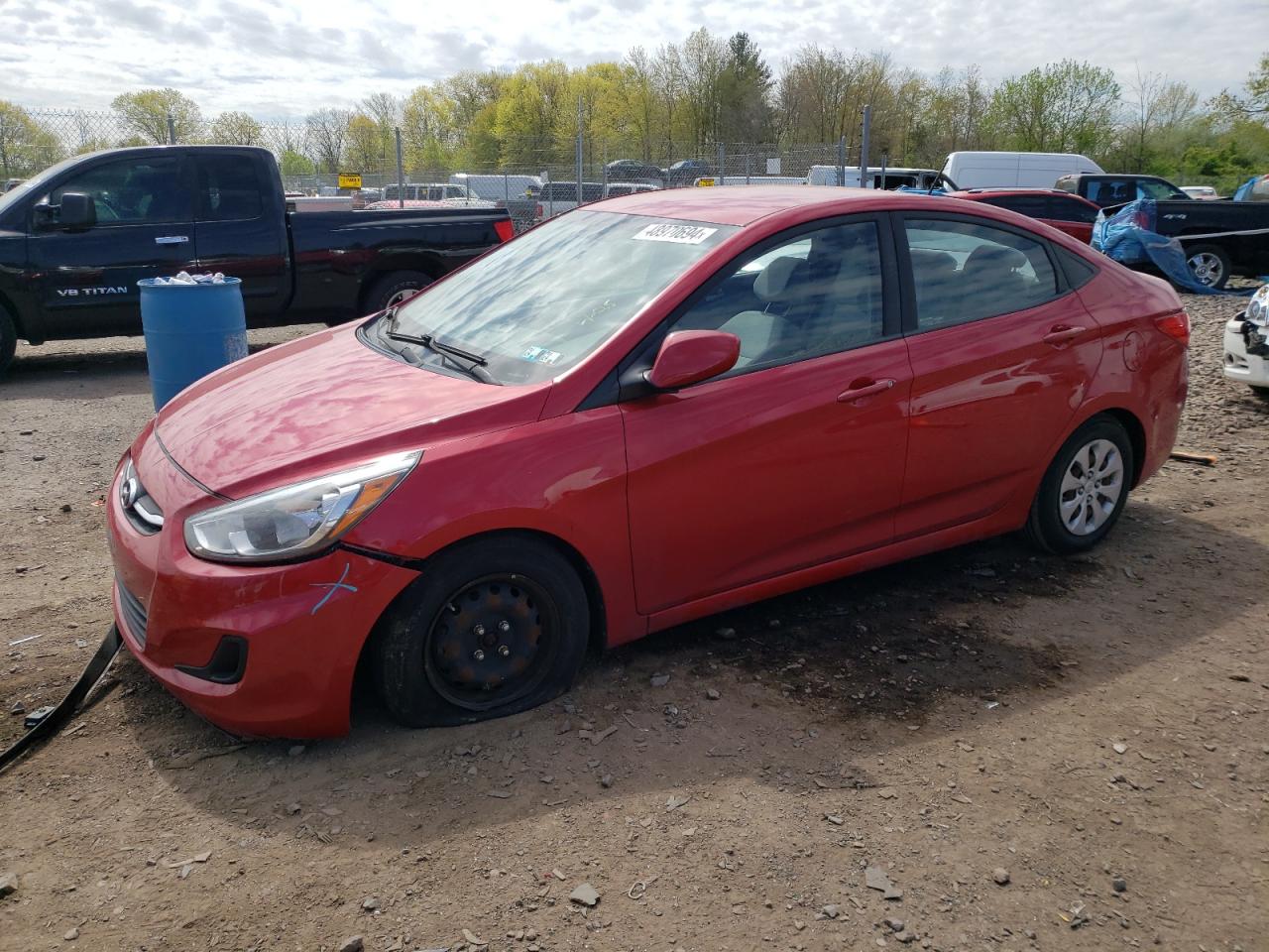 KMHCT4AE5GU953484 2016 Hyundai Accent Se