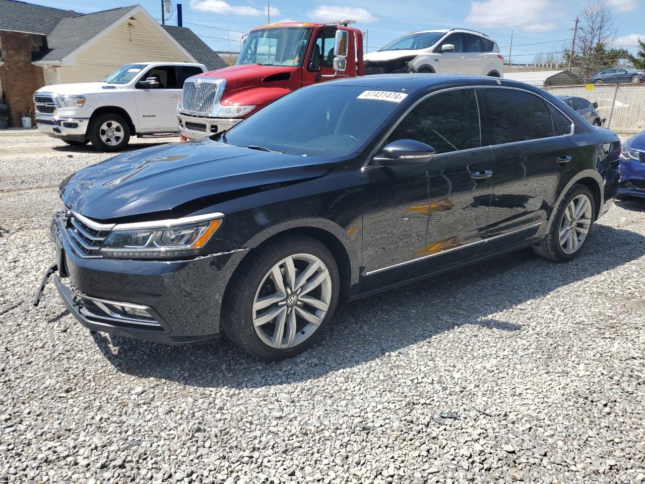 1VWGT7A37HC053874 2017 Volkswagen Passat Se