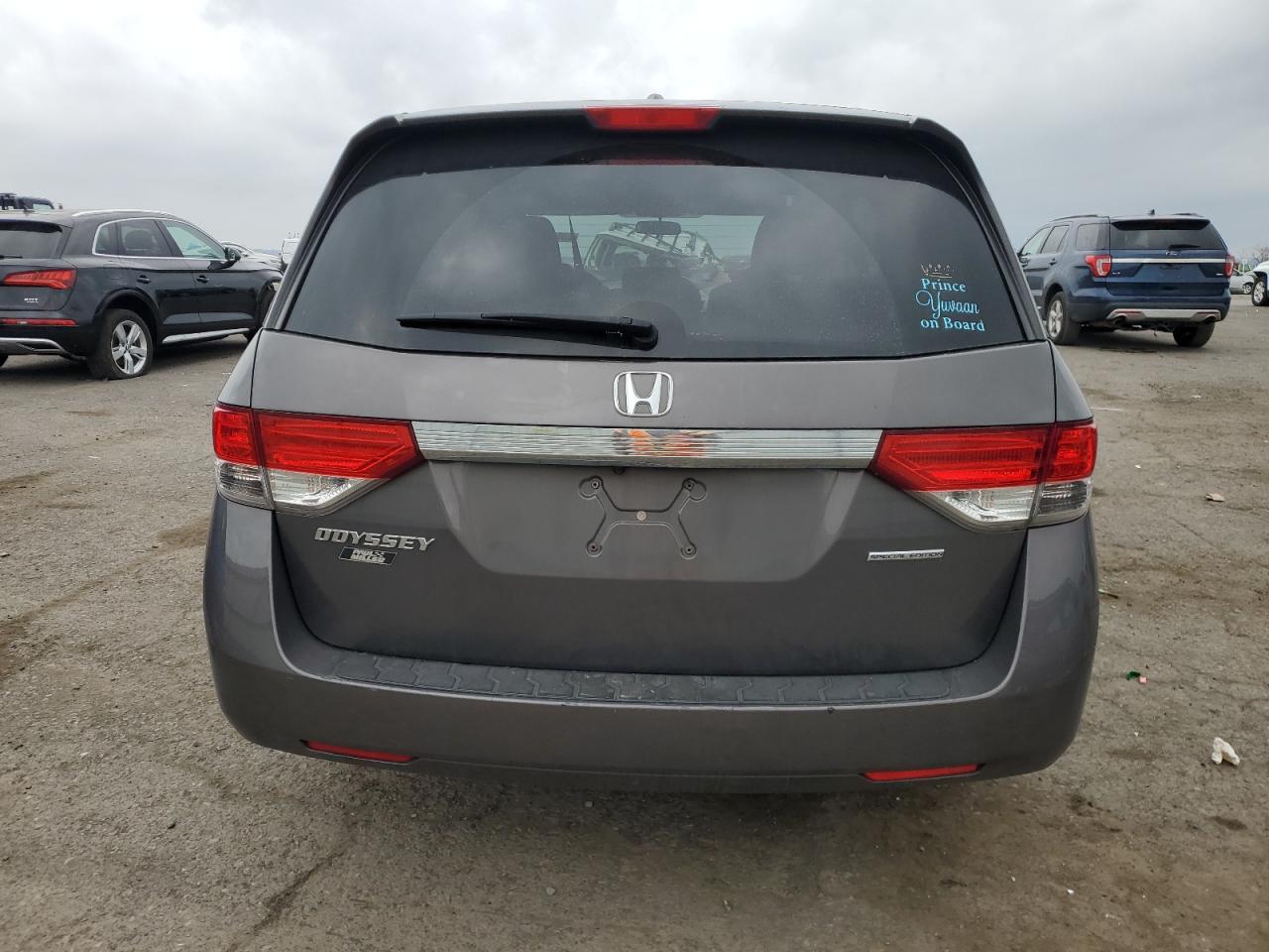 5FNRL5H33GB145068 2016 Honda Odyssey Se