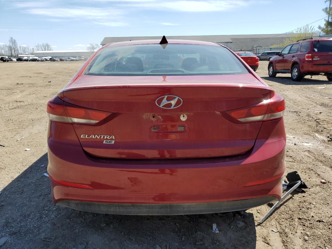 2017 Hyundai Elantra Se vin: KMHD74LF7HU417653