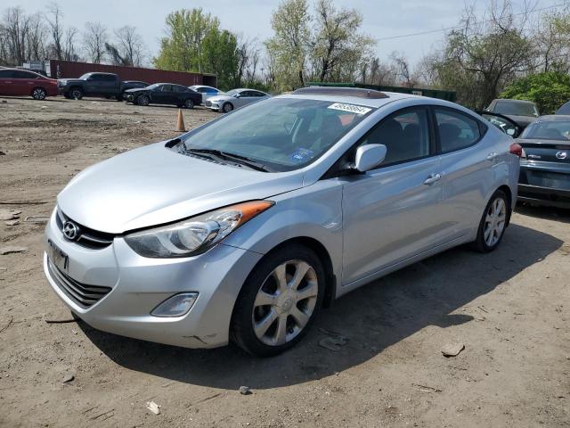 Lot #2508275287 2013 HYUNDAI ELANTRA GL salvage car