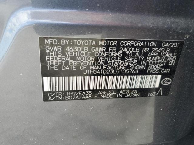 2020 LEXUS IS 300 F-S JTHGA1D23L5105764