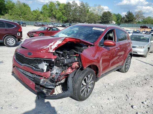 Lot #2505901412 2017 KIA SPORTAGE E salvage car