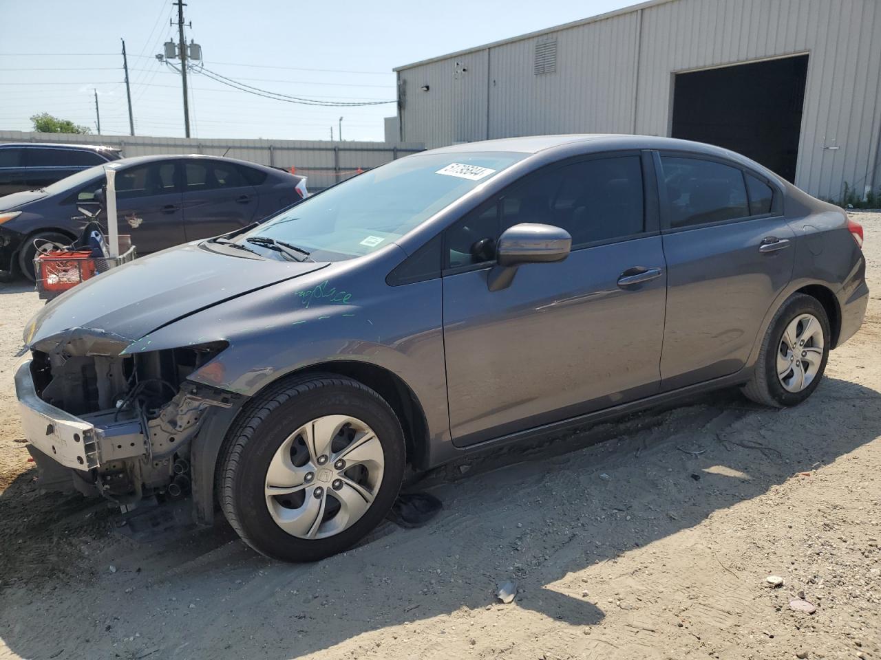 2HGFB2F58EH545838 2014 Honda Civic Lx