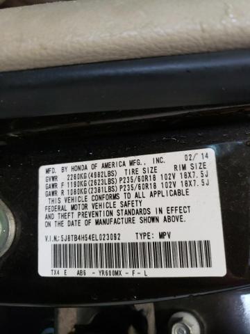 VIN 5J8TB4H54EL023092 2014 Acura RDX, Technology no.14