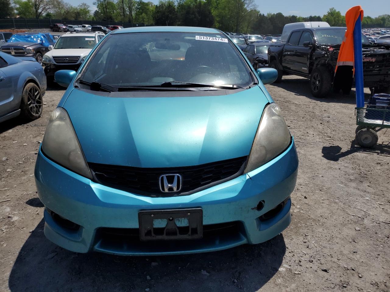 JHMGE8H53CC014796 2012 Honda Fit Sport