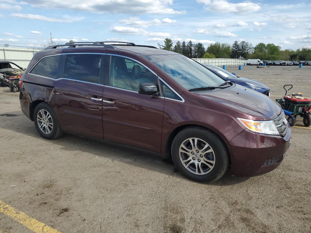 5FNRL5H63CB078220 2012 Honda Odyssey Exl