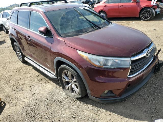 VIN 5TDJKRFH1FS093195 2015 Toyota Highlander, Xle no.4