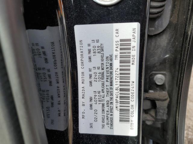 2020 Mazda 3 Select VIN: JM1BPACL8L1172274 Lot: 51107974