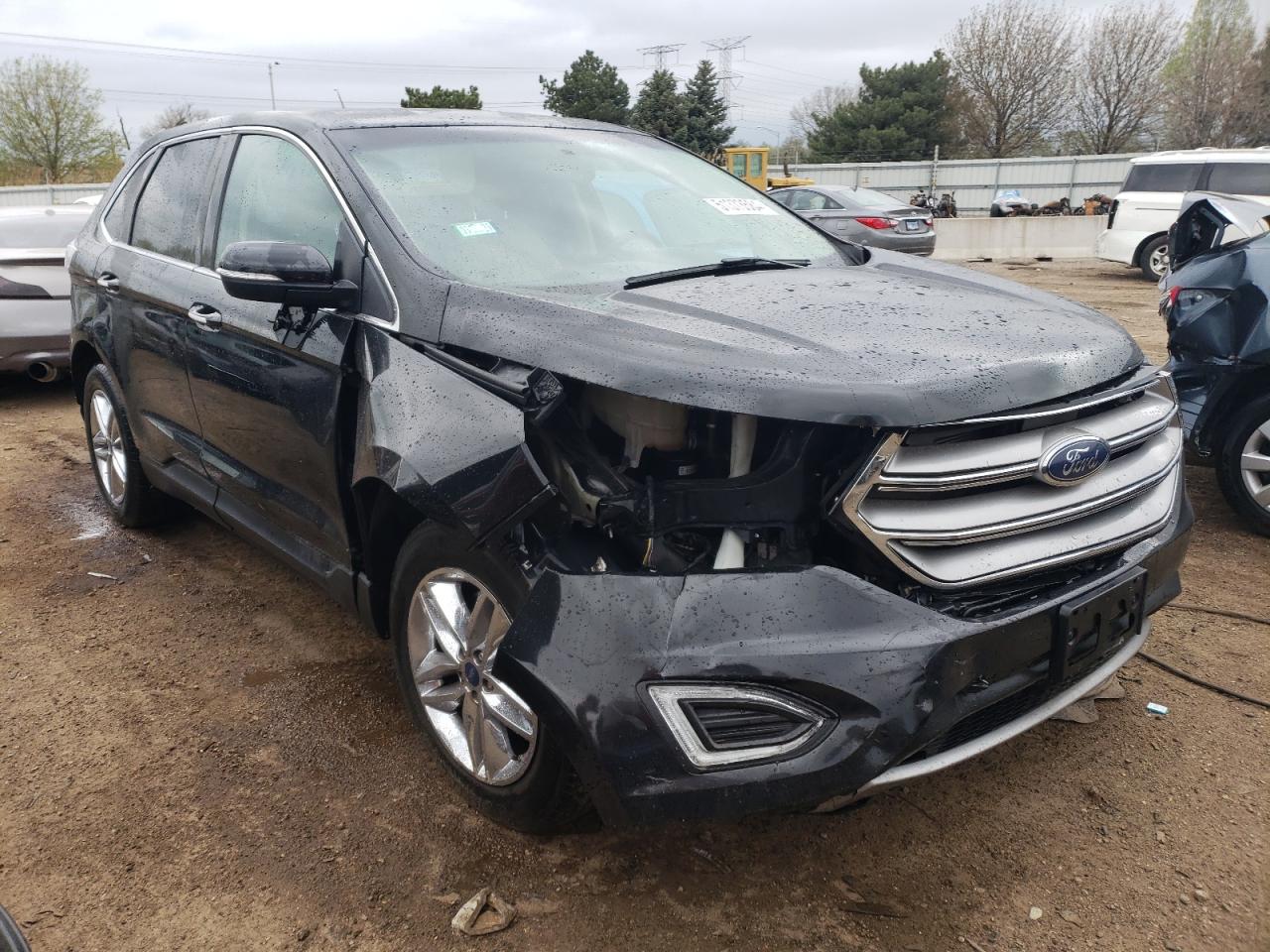 Lot #2926247442 2015 FORD EDGE SEL