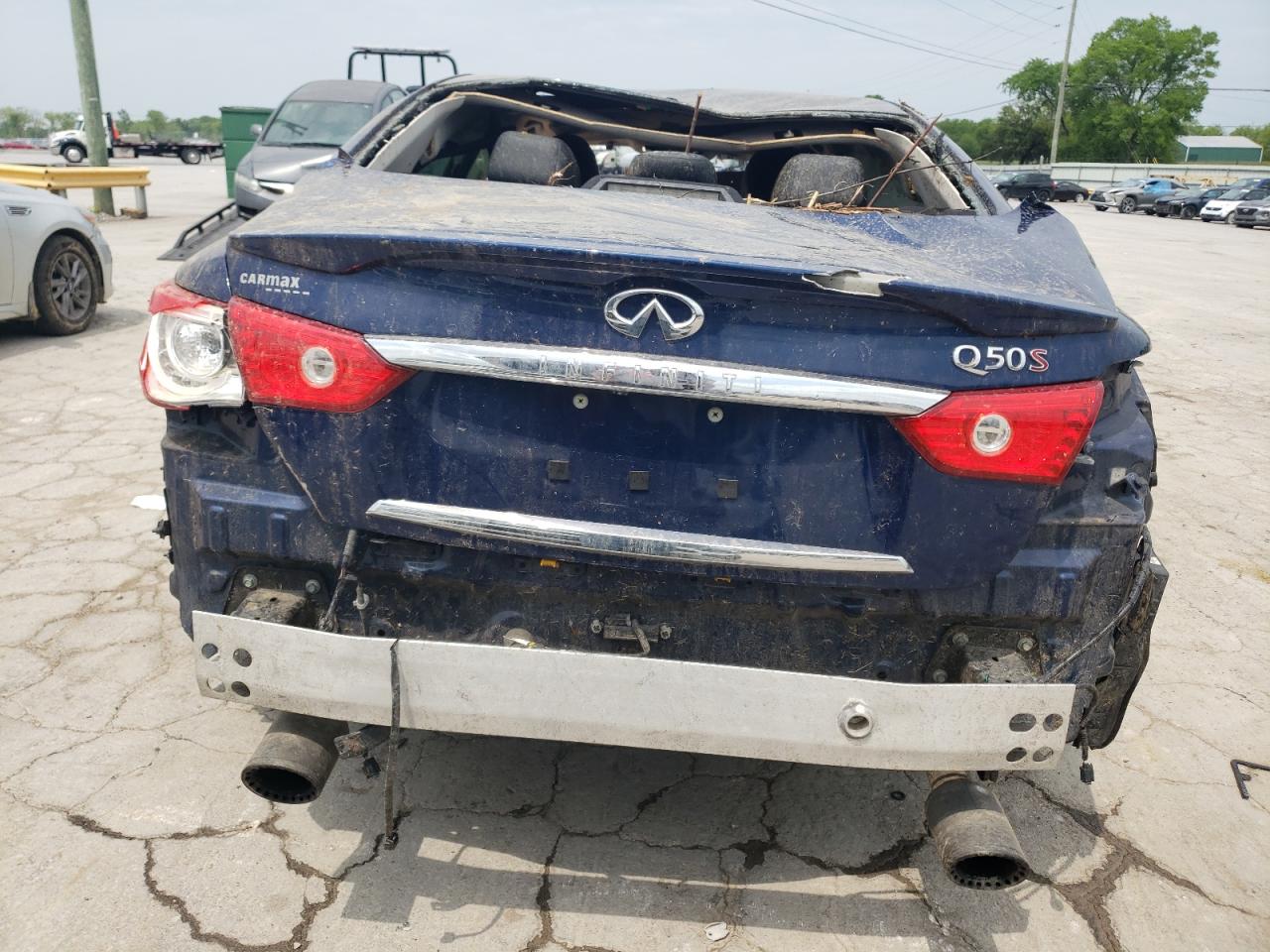 JN1FV7AP0HM850315 2017 Infiniti Q50 Red Sport 400