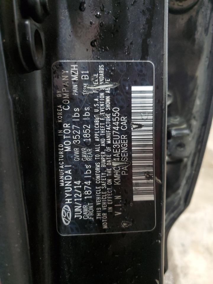 KMHCT4AE3EU744550 2014 Hyundai Accent Gls