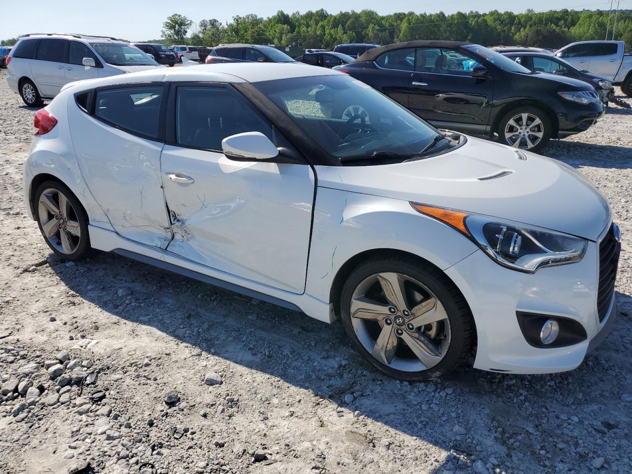 KMHTC6AE6EU183000 2014 Hyundai Veloster Turbo