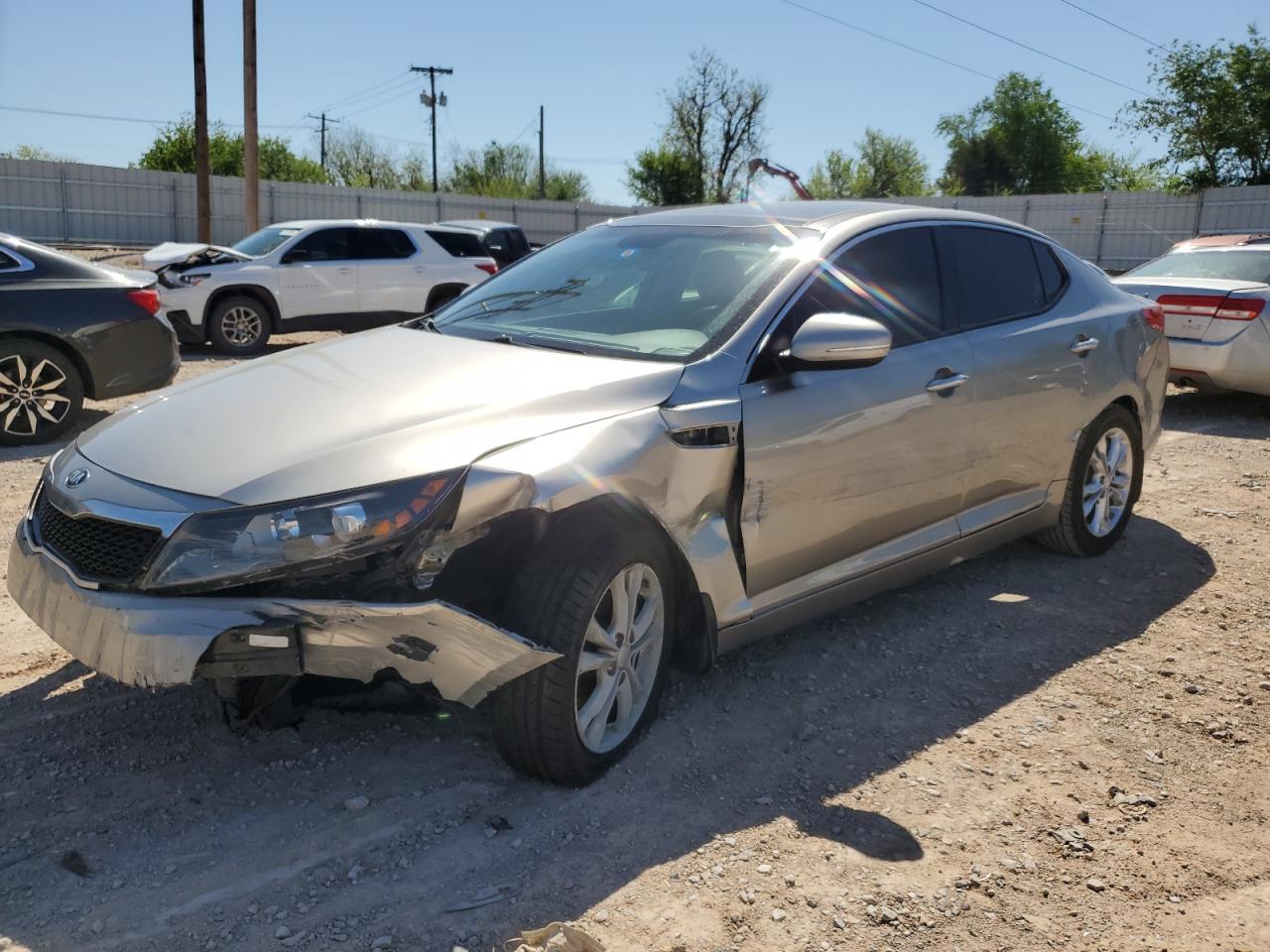 5XXGN4A75DG106662 2013 Kia Optima Ex