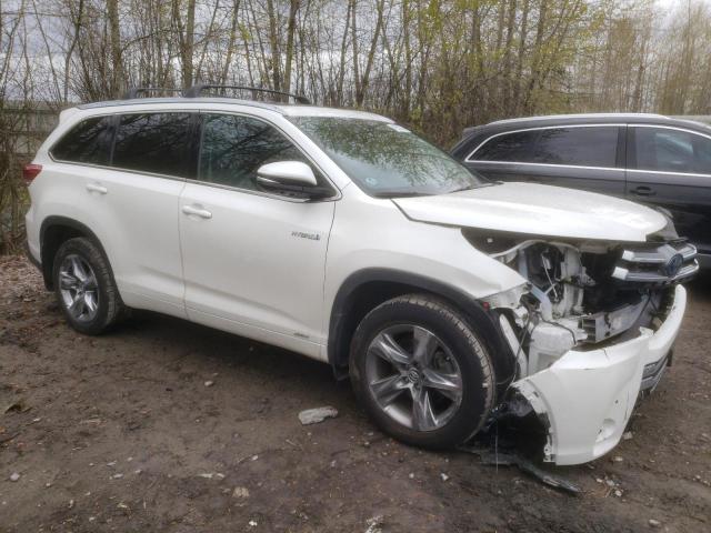 VIN 5TDDGRFHXKS078137 2019 Toyota Highlander, Hybri... no.4