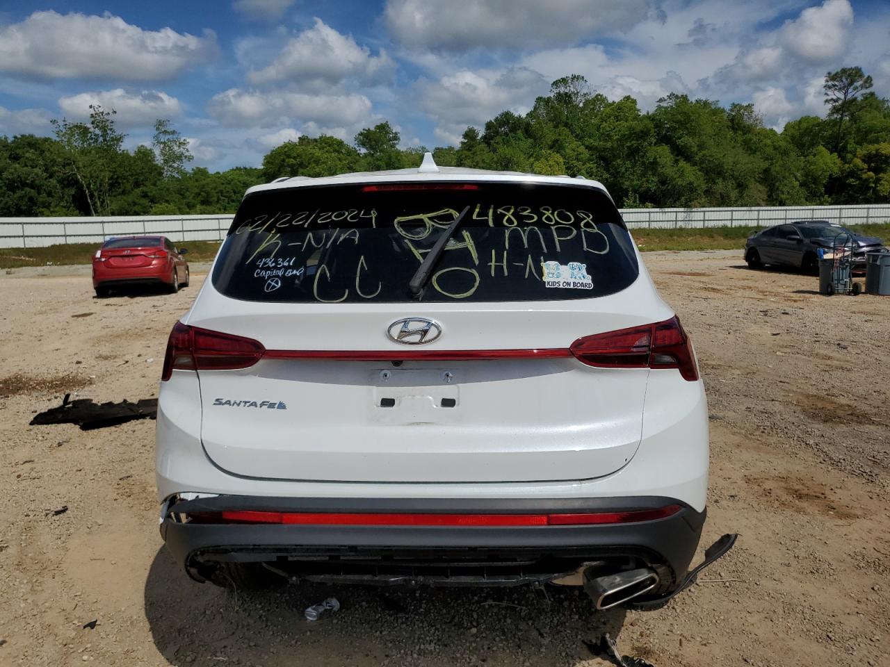 5NMS14AJ2NH436361 2022 Hyundai Santa Fe Se
