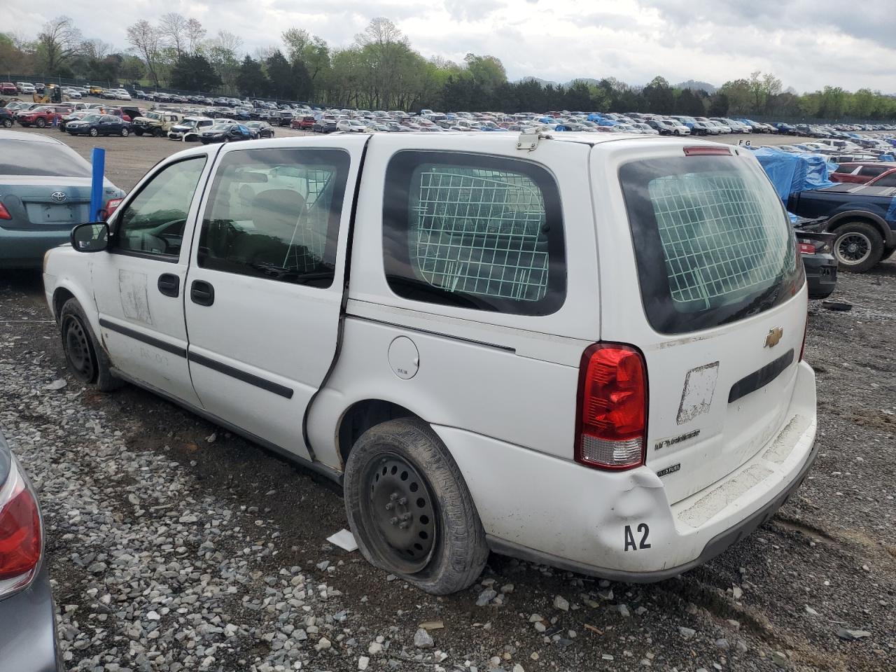 1GBDV13W68D102825 2008 Chevrolet Uplander Incomplete