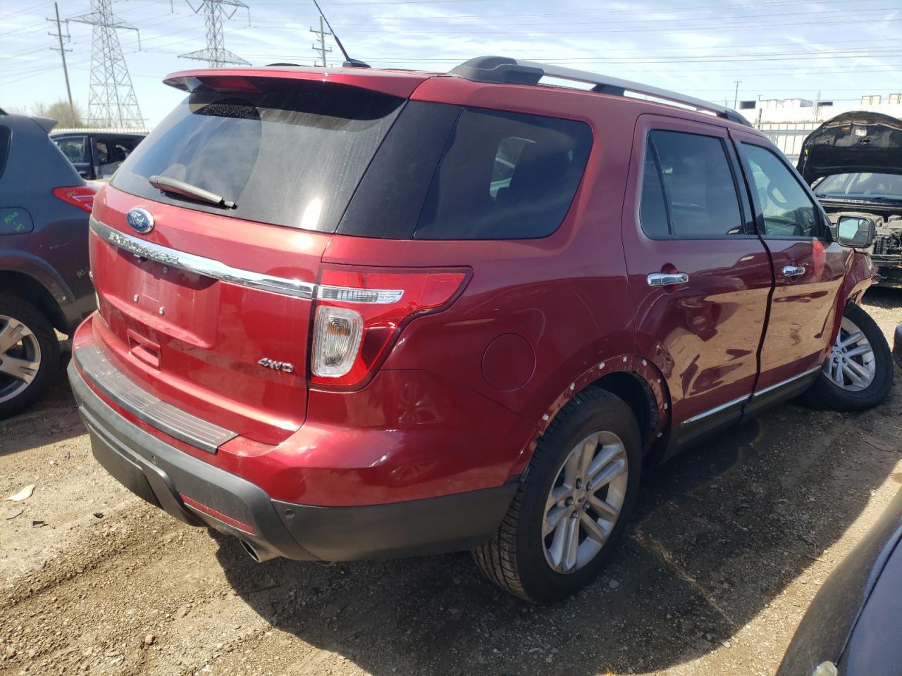 2013 Ford Explorer Xlt vin: 1FM5K8D89DGC56192