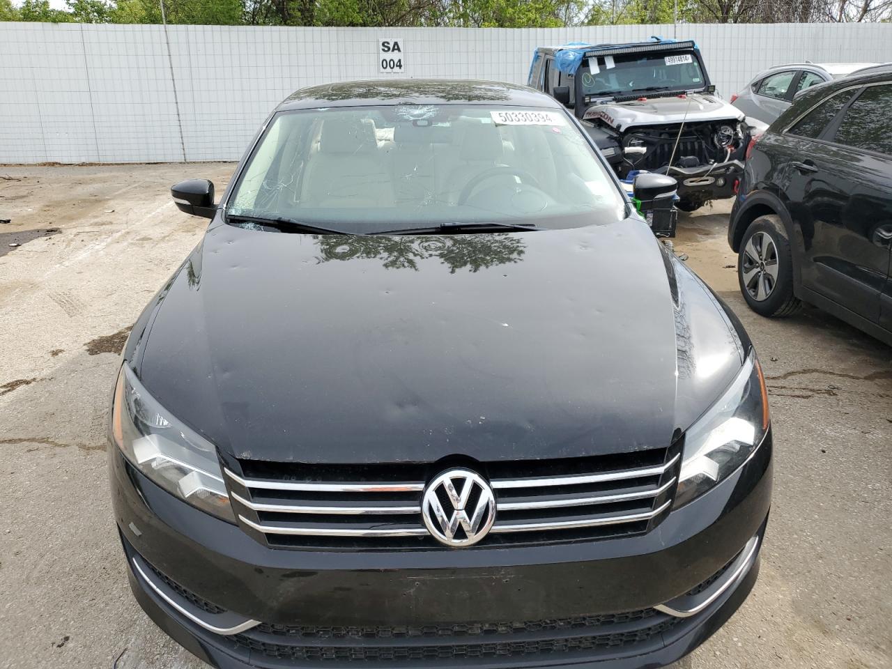 2014 Volkswagen Passat Se vin: 1VWBT7A35EC078035