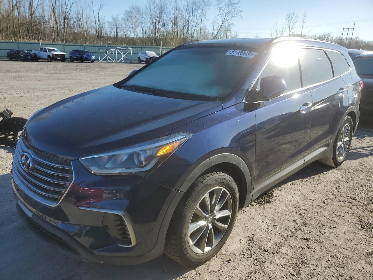 2017 Hyundai Santa Fe Se vin: KM8SM4HF1HU206991