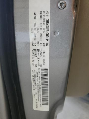 2014 Dodge Grand Caravan Sxt VIN: 2C4RDGCGXER209532 Lot: 48736744