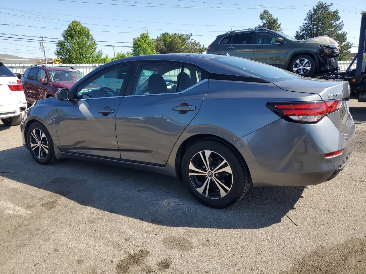 2020 Nissan Sentra Sv vin: 3N1AB8CV7LY203954