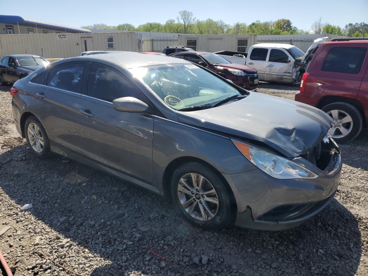 2014 Hyundai Sonata Gls vin: 5NPEB4AC7EH850573