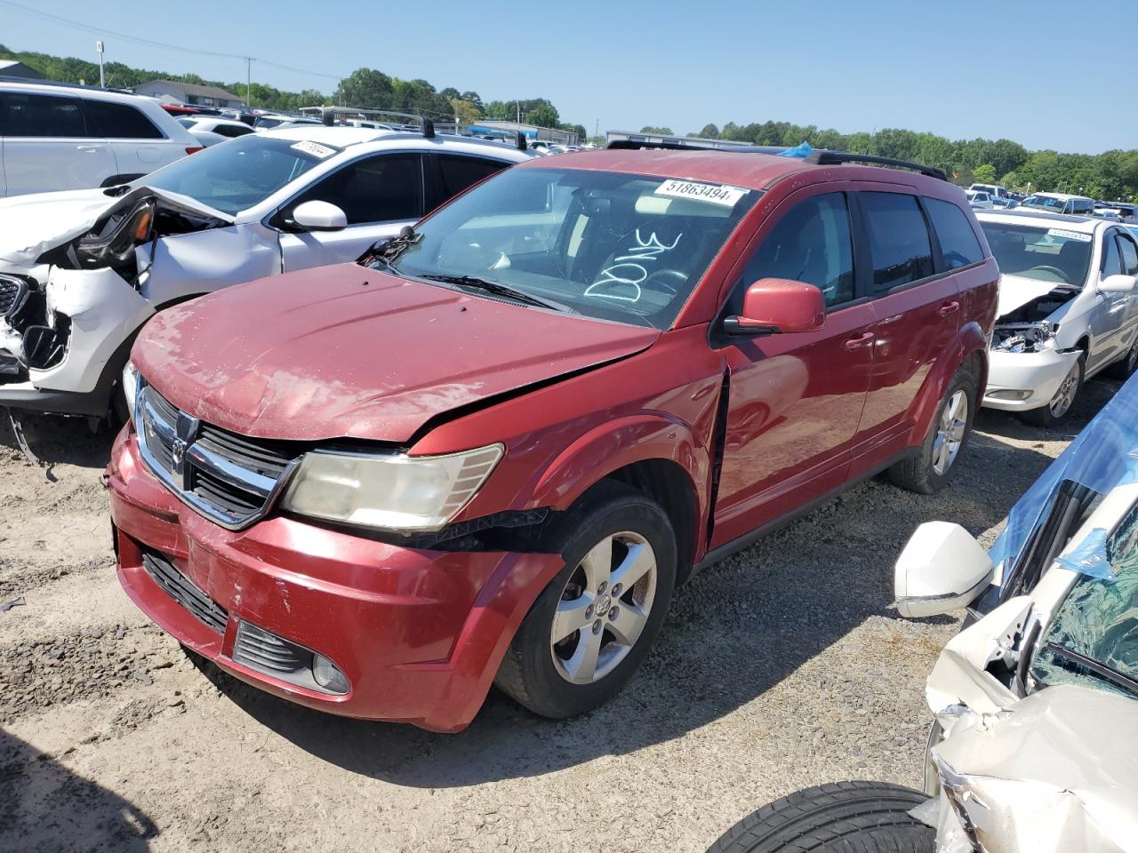 3D4PG5FV0AT233149 2010 Dodge Journey Sxt