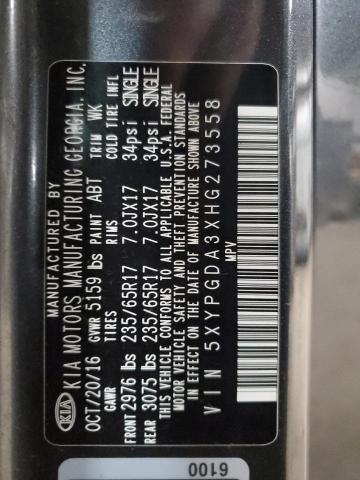 2017 KIA SORENTO LX - 5XYPGDA3XHG273558